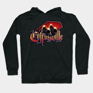 Coffinsville with death Hoodie